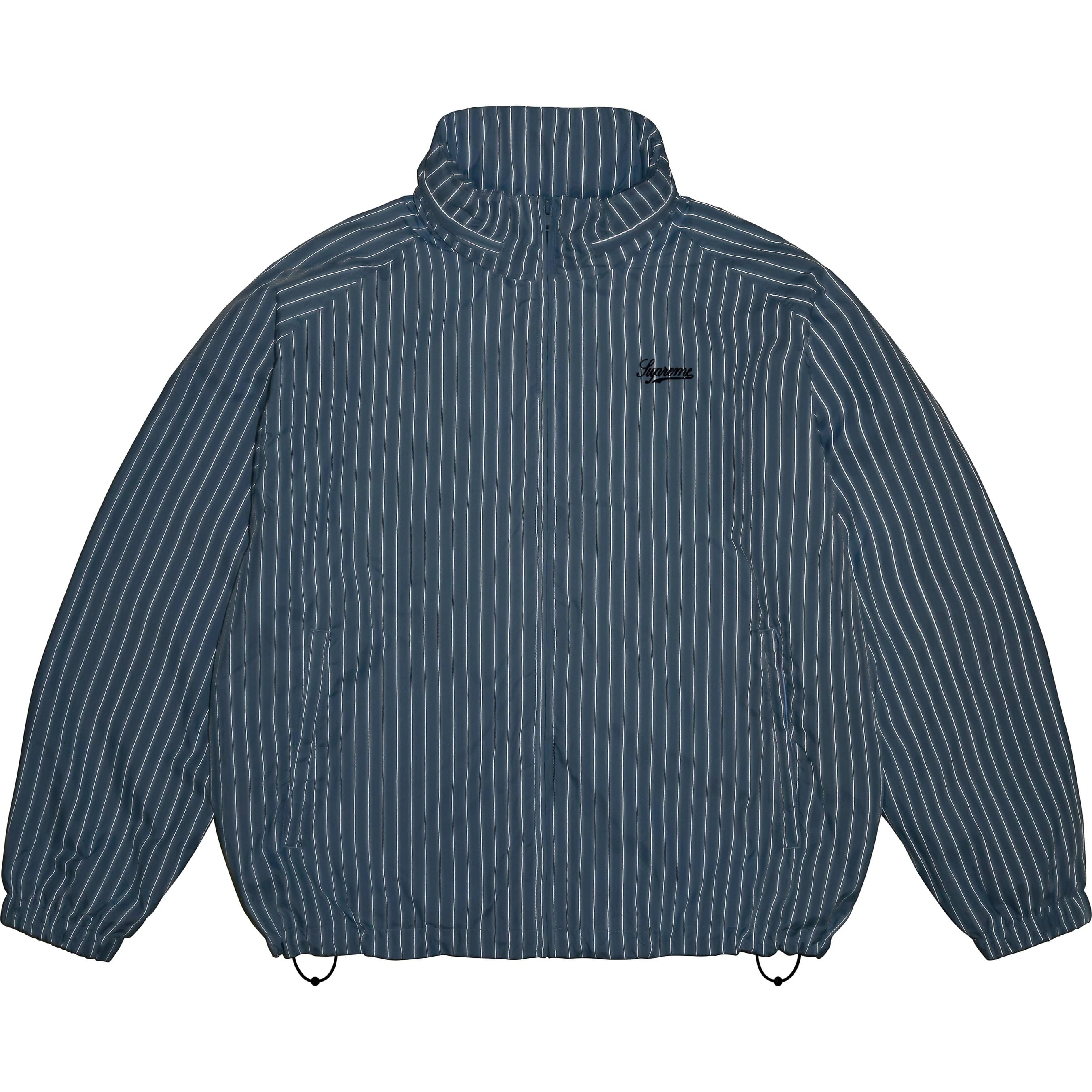 Reflective Pinstripe Track Jacket view 9